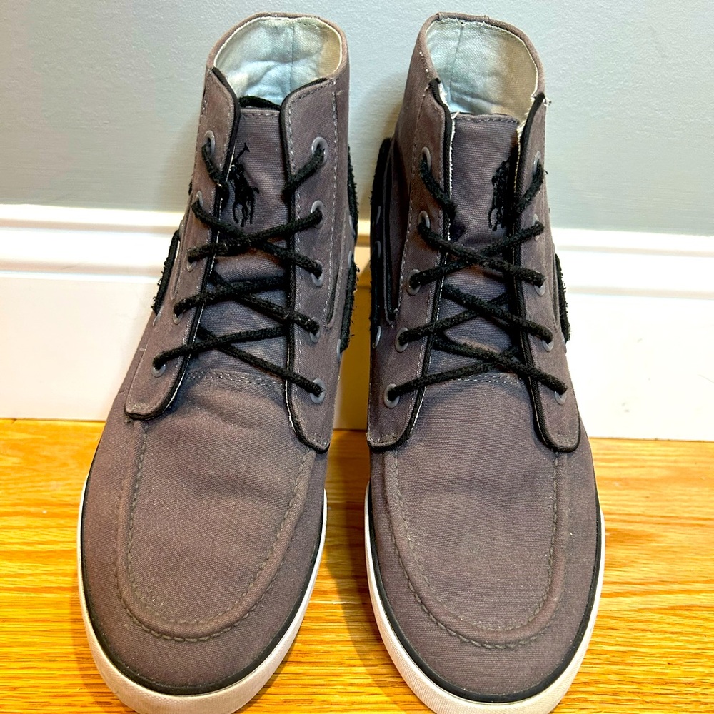 Polo Ralph Lauren Men’s Size 9.5 High Top Sneakers